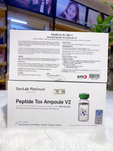 Tế Bào Gốc Peptide DNA cá hồi Cấp Nước siêu căng bóng Doclab Platinum Peptide Tox Ampoule