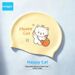 HENGPIN | Non-slip Waterproof Cute Cartoon Swim Cap