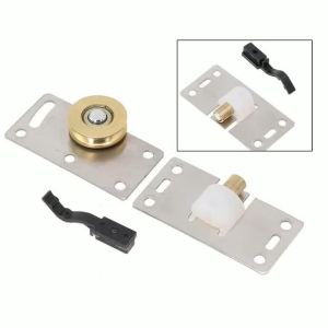 Door Hardware Door Wheels Stainless Steel Wardrobe Sliding Door Furniture Hardware Heavy Duty Sliding Door Sliding Door