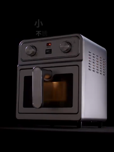 Liven air fryer 0-coated 304 stainless steel liner dual heat source no need to turn over 6.5L large capacity visible