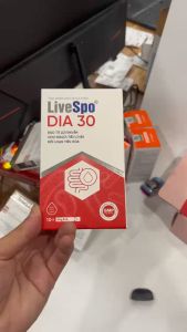LiveSpo DIA 30 - Giảm Triệu Chứng Tiêu Chảy Cấp (10 ống x 5ml)