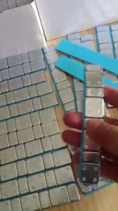 ตะกั่วแปะถ่วงล้อ 5g-10gทั้งหมด100เส้น ซุปซิงค์ กาว ดำ สีน้ำตาล เปลือกฟ้า รับรองว่าเป็นกาวที่มีคุณภาพ ติดแน่นหนา ไม่หลุด