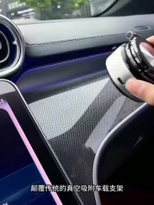 Magnetic Vacuum Car Phone Holder Suction Cup Folding Navigation Stand 360° Rotatable for  iPhone Samsung Xiaomi