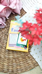 Flash Card Fakta Unik Mainan Edukasi Anak 7 In 1 Indonesia Arab Inggris