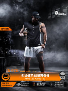 Monster Guardians Sports Vest Mens Moisture Wicking Running Workout Training Basketball Sleeveless Tops