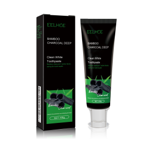 EELHOE | Bamboo Charcoal Whitening Toothpaste Deep Remove Stains & Bad Breath Brighten Teeth Daily Oral Care Tooth Paste