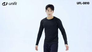 UNIFIT Active Dry Long Sleeve Sports Dri-Fit Breathable Quick Dry Workout Clothes Training UFL-0810