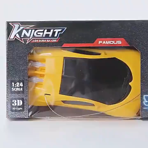 Cool LED Light RC Sports Car Toy 2CH Remote Control Racing Car Regalo para sa mga Bata na Lalaki