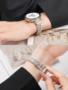 Suitable for Garmin Jiaming Lily2 Strap Womens Starry Metal Stainless Steel Strap Active5/Venu SQ2/3S/2puls/2S/Move Trend Quick Release 18/14mm Wrist Strap