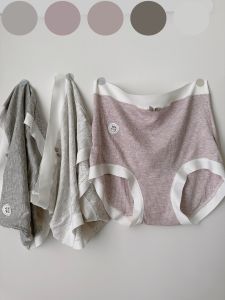 High Waist plus Size Modal Cotton Womens Underwear Colorful Yarn Elastic Long Crotch Briefs Comfortable Breathable Inner Pants