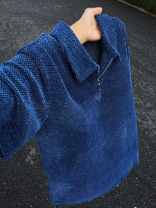 ZHUOCAN | Áo Thun Polo Cổ Kéo Mỏng Thông Gió