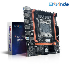 ENVINDA X99 Gamingเมนบอร์ดM.2 NVME Dual Channel DDR4 หน่วยความจําXeon E5 V3 V4 LGA 2011-3 CPUโปรเซสเซอร์