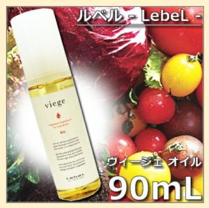 【Direct From Japan】Lebel Viege Hair Oil 90ml Moisturizing Lightweight Shine Smooth Hair