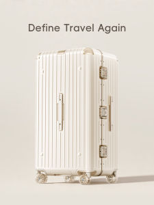DTA | Sturdy Large Capacity Womens Aluminum Frame Carry-on Travel Luggage 28 Inch