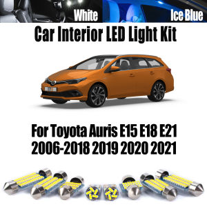 Canbus Interior LED Light Car Reading Map Dome Bulbs Kit For Toyota Auris E15 E18 E21 2006-2017 2018 2019 2020 2021 Accessories