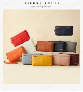 Pierre Loues Luxury Women Wallets Forever Young Large Capacity Wallet Wristlet - Korean Purses Clutch Purse Fashion Hand Bag - PU Material, Long Length, Solid Pattern, Fashion Style