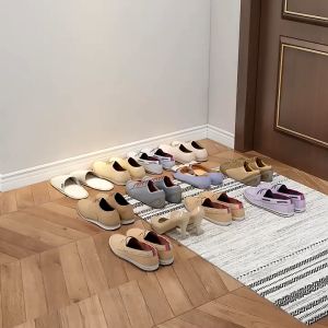 Shoe Cabinet Nordic double flip Shoe Rack Organize Home Large Capacity Shoe Cabinet Wood Shoe Rack KMV Trading