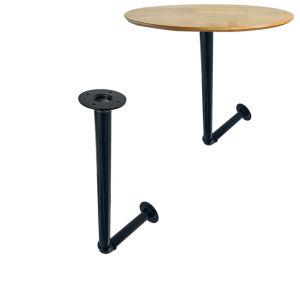 Industrial Style Wall-Mounted Mini Table Bracket Wooden Board Tea Shop Milk Tea Shop Cafe Seating Area Wall-Nook Table Support