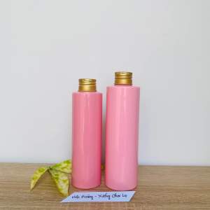 CHAI Pet 150ML-200ML Ngang Hồng CHIẾT MỸ PHẨM. Đủ kiểu Vòi Nhấn ĐenTrắngnhấn cao cấp.