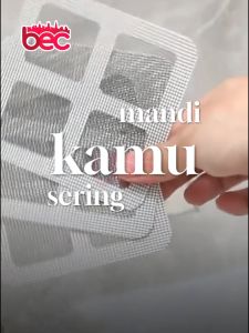 [BEC] Saringan Saluran Air Kamar Mandi | Tempelan Jaring Kawat Nyamuk | Saringan Pembuangan Air | Stiker Penambal Lubang Nyamuk Tempelan Saluran Air
