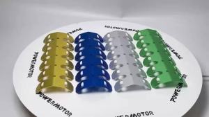Motorcycle 253mm Curve Exhaust Muffler Pipe Heat Shield Cover For KTM Yamaha Honda Dirt Pit Bike Motorbike Universal Accessories