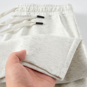 Heavyweight American Basketball Shorts Mens Summer Sport Pants Loose Pure Color Casual Five-Quarter Trendy Brand Shorts