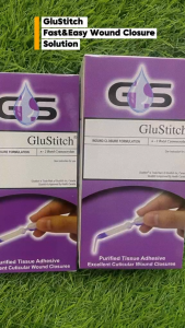 GLUSTITCH Skin Glue Medical Wound Closure Adhesive (Tutup Luka) 0.2ML x 5pcs (EXP2.28) / 0.2ML x 10pcs (EXP8.27)