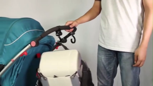 【SG Stock】2pcs/pack Stroller Hook 360 Degree Rotating Multi-purpose Outdoor Home Hook Infant Stroller Accessories