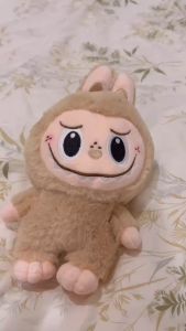 ตุ๊กตาลาบูบู้ ของเล่น ของขวัญวันเกิด 14*23cm - สีขาว พร้อมส่ง