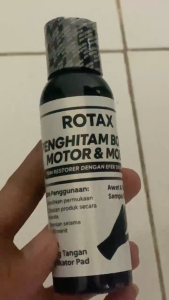 PENGHITAM BODY MOTOR KUSAM PLASTIK PERMANEN 100 ML BACK TO BLACK MAGIC / DASHBOARD / DEK /SPAKBOARD / PENGKILAP BODY MOTOR / EFEK DAUN TALAS BY ROTAX