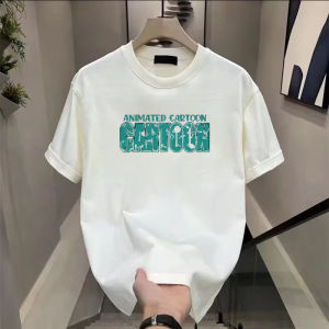 Overseas Orders ~ Foreign Trade Original Order Genuine Product Clearance Tail Goods American Retro Heavy Weight Pure Cotton Short Sleeve T-Shirt Summer Men and Women