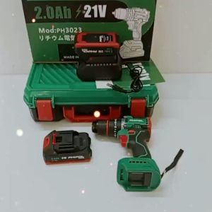 Máy khoan vít đầu 10 pin 5 cell mod 3023 Phipol  có búa và động cơ không chổi than