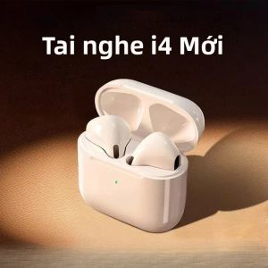 Tai Nghe Thể Thao Không Dây Bluetooth 5.0 I4 Có Mic HD Tai Nghe Điều Khiển Bằng Cảm Ứng Cho Điện Thoại Thông Minh