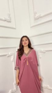 Gamis Kaftan Humaira Renda Crinkle Airflow