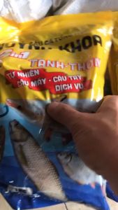 Mồi câu cá tổng hợp huỳnh khoa 3in1 tanh - thơm - Câu tự nhiên - câu máy câu tay - câu dịch vụ