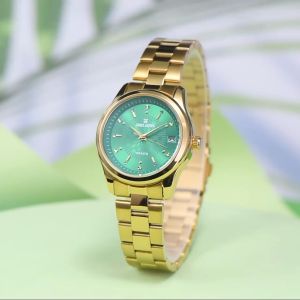 jam tangan wanita dewasa Jonas jasmin jj 2275 L  analog date tanggal bulat fashion watches