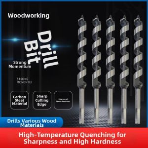 Extended Hex Shank Woodworking Drill Bit for Deep Hole Drilling