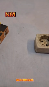 N61 ORIGINAL ADAPTOR POWER 3 PORT PD 65W 5V QC3.0 BATOK KEPALAS SUPER FAST CHARGING PD USB MINI DUAL