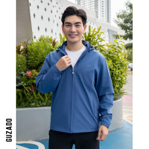 [TẶNG QUÀ ĐƠN 499K] Áo Khoác Thể Thao GUZADO Áo Khoác Gió Nam Cao Cấp Thiết Kế Basic Trẻ Trung Năng Động MAG15