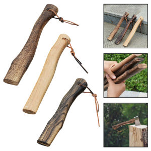 Small Axe Handle Solid Wood Axe Handle Replacement For DIY Outdoor Axes Hammers Survival Camping Gear Axe Garden Tool Accessorie