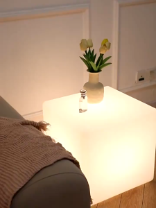 Xicai Cube Table Lamp Smart Floor Lamp LED night light Living Room Bedroom ins Style Sensor light High-End Atmosphere Simple Modern Bedside Table Lamp Mood light desktop lamp gift desk lamp Ambient Light sleeping light sleep lamp