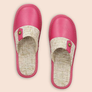 รองเท้าแตะหนังวัวสวมใส่ในบ้านสำหรับฤดูใบไม้ผลิและฤดูใบไม้ร่วงสำหรับผู้ชายและผู้หญิง รองเท้าแตะหนังแท้สำหรับพื้นไม้ พื้นรองเท้าหนังวัว รองเท้าแตะสำหรับใส่ในห้องลองเสื้อผ้า