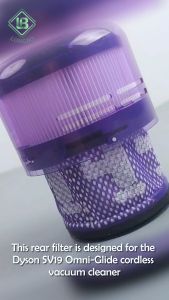Filter Washable and Reusable Hepa Filter Replacement Fit For Dyson SV19/SV21/Omni-glide/Micro 1.5kg Vacuum Cleaner Spare Parts 965241-01