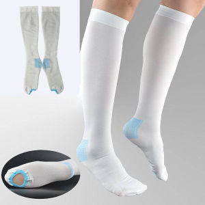 Compression Socks Knee-Hi 15-20 Mmhg Wide Calf Graduated Compression Stockings Relief Pain Support Socks Compression Socks Open Toe /Closed Toe