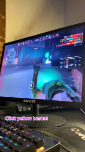 TVCON Gaming Monitor For PC 19 22 24 27 inch 1080P 75Hz Flat Display Desktop Computer with HDMI VGA Support IPS