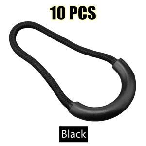 10pcs Mix Color U Shape Cord Zipper Pull Strap Lariat for Clothing Luggage & Bags Durable Zipper Puller Accessories
