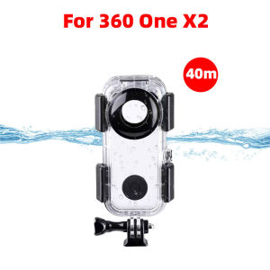 40M Waterproof Case For 360 ONE X2 Underwater Protection Box Diving Shell Panoramic Camera Accessories