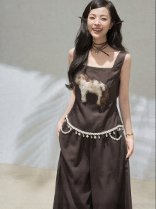 KEIKO | Bộ Đồ Hè Thêu Ngựa