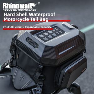 Rhinowalk | Waterproof Hardshell Motorcycle Tail Bag 35L