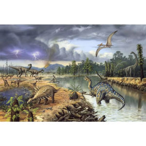 500/1000/1200/2000Pieces Jigsaw Puzzle Assembling Picture Cartoon Animals Dinosaurs Decompression Puzzles Toy Educational Gifts